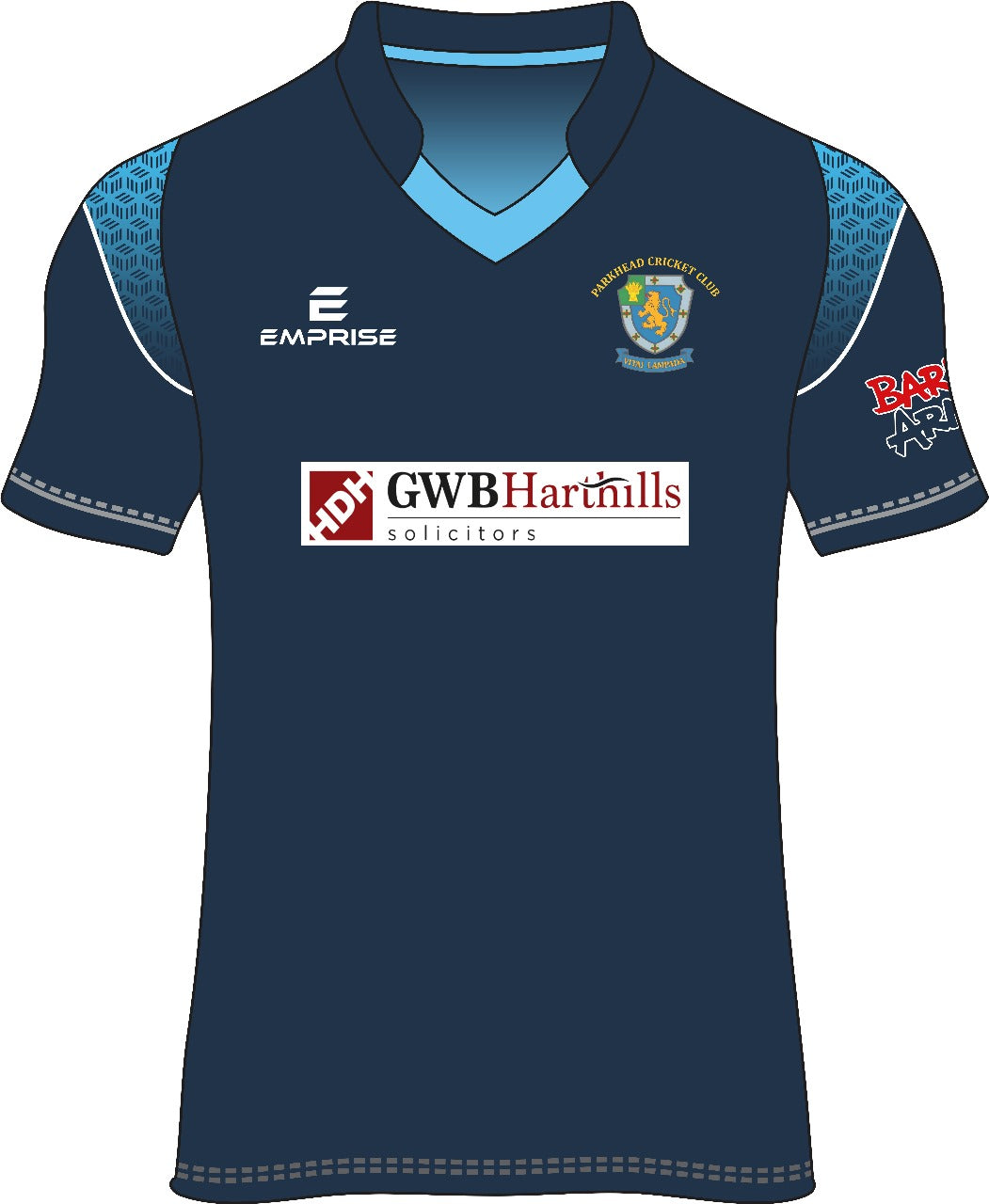Parkhead CC Junior Playing Shirt