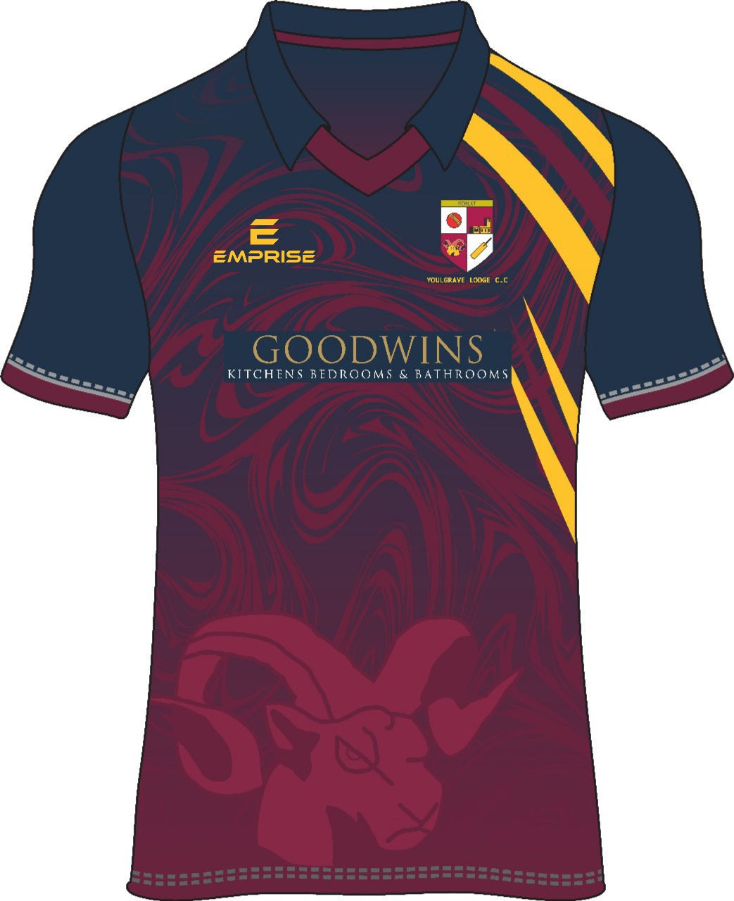 Youlgrave Lodge Cricket Shirt