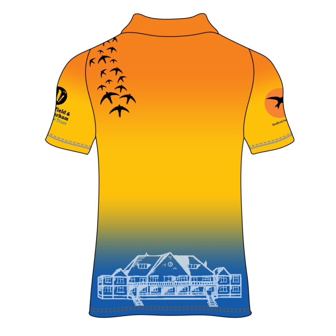 Sheffield Staff Women's Softball Team Juniors Training Cricket Shirt - Short Sleeve