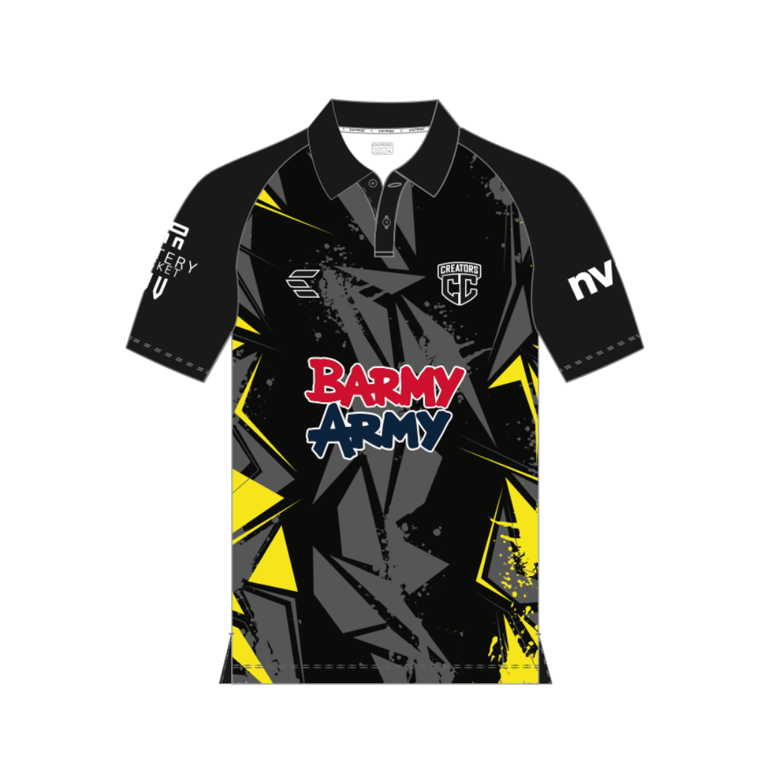 Creators CC - T20 Origin Cricket Shirt -Short Sleeve