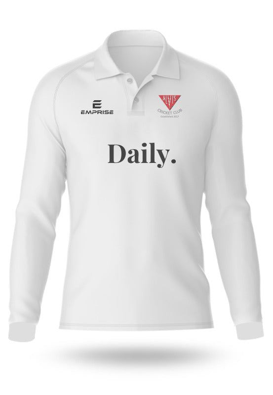 Alvis Cricket Club Playing Shirt Long Sleeve